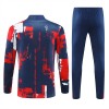 Paris Saint Germain Sudadera De Entrenamiento 2024-25 Cuarto-Cremallera Roja